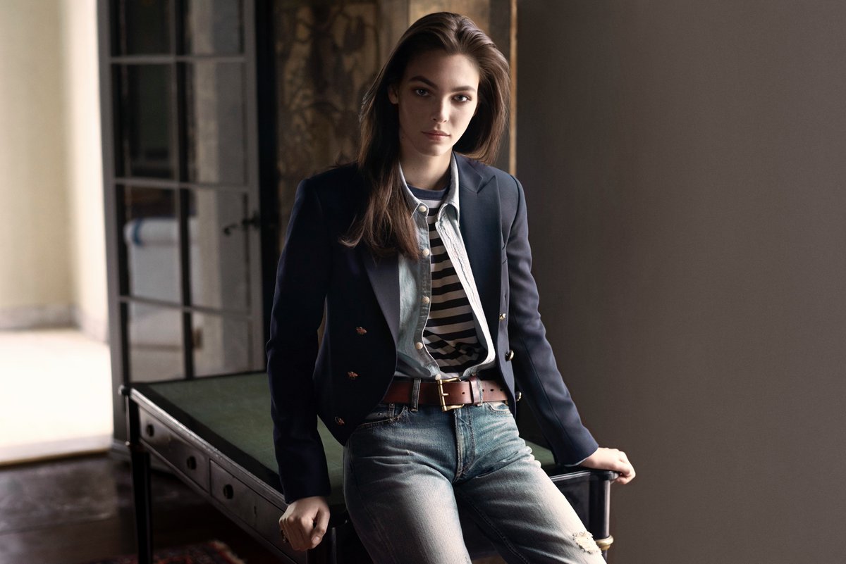 The RL Spencer Blazer, as worn by Vittoria Ceretti. RLIconicStyle ...