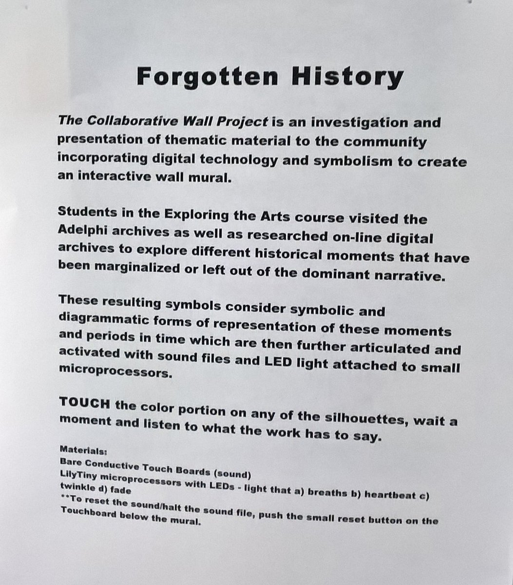 Adelphi_UASC's tweet image. Exploring the Arts students visited UASC as part of their research for this interactive collaborative project entitled Forgotten History.