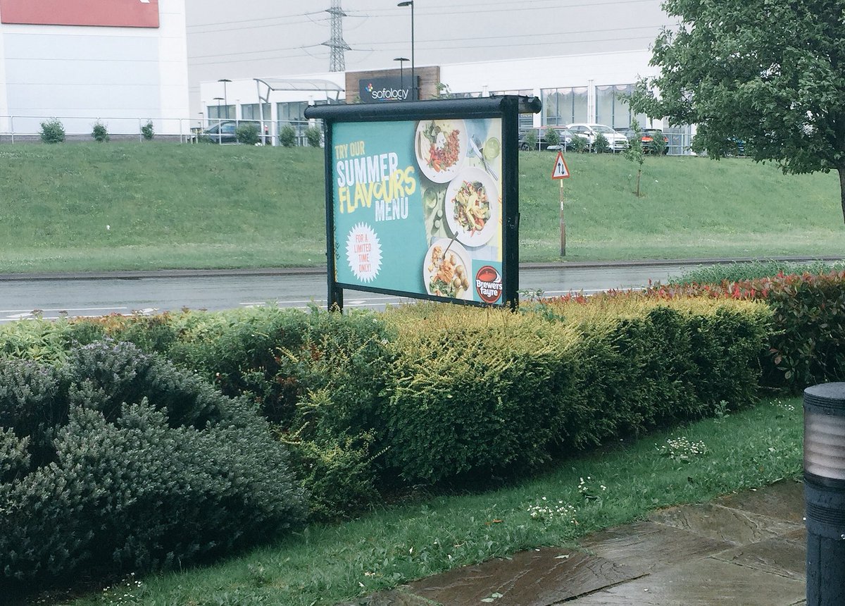 #Summer2017 #SummerFlavours team are all ready for the new limited edition menu today! Shame about the weather but its nice n toasty indoors