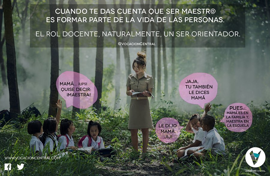 Encauce_COV's tweet photo. @Manu___Velasco Si el perfil docente incluye formar ciudadanos, por qué no guiarlos hacia su desarrollo personal. Deberíamos ser #Docentes que #Orientan. https://t.co/XTGiQ8Qq7J