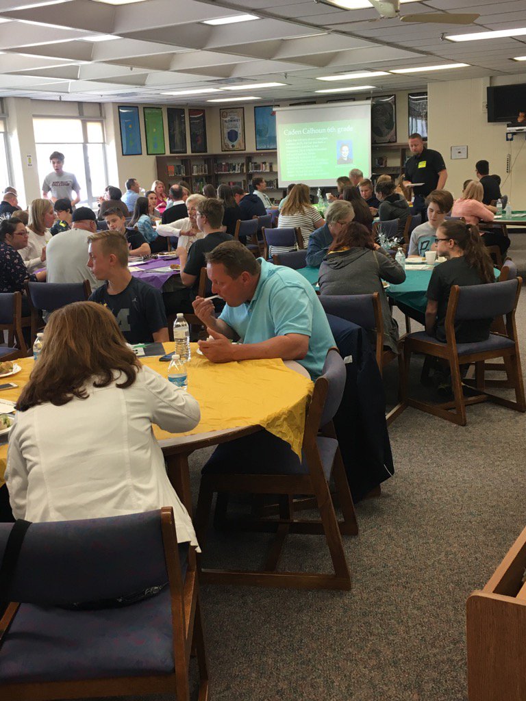 HVS_Media's tweet photo. White Lake Middle School second semester Student of the Month luncheon https://t.co/LjZSydBUrD