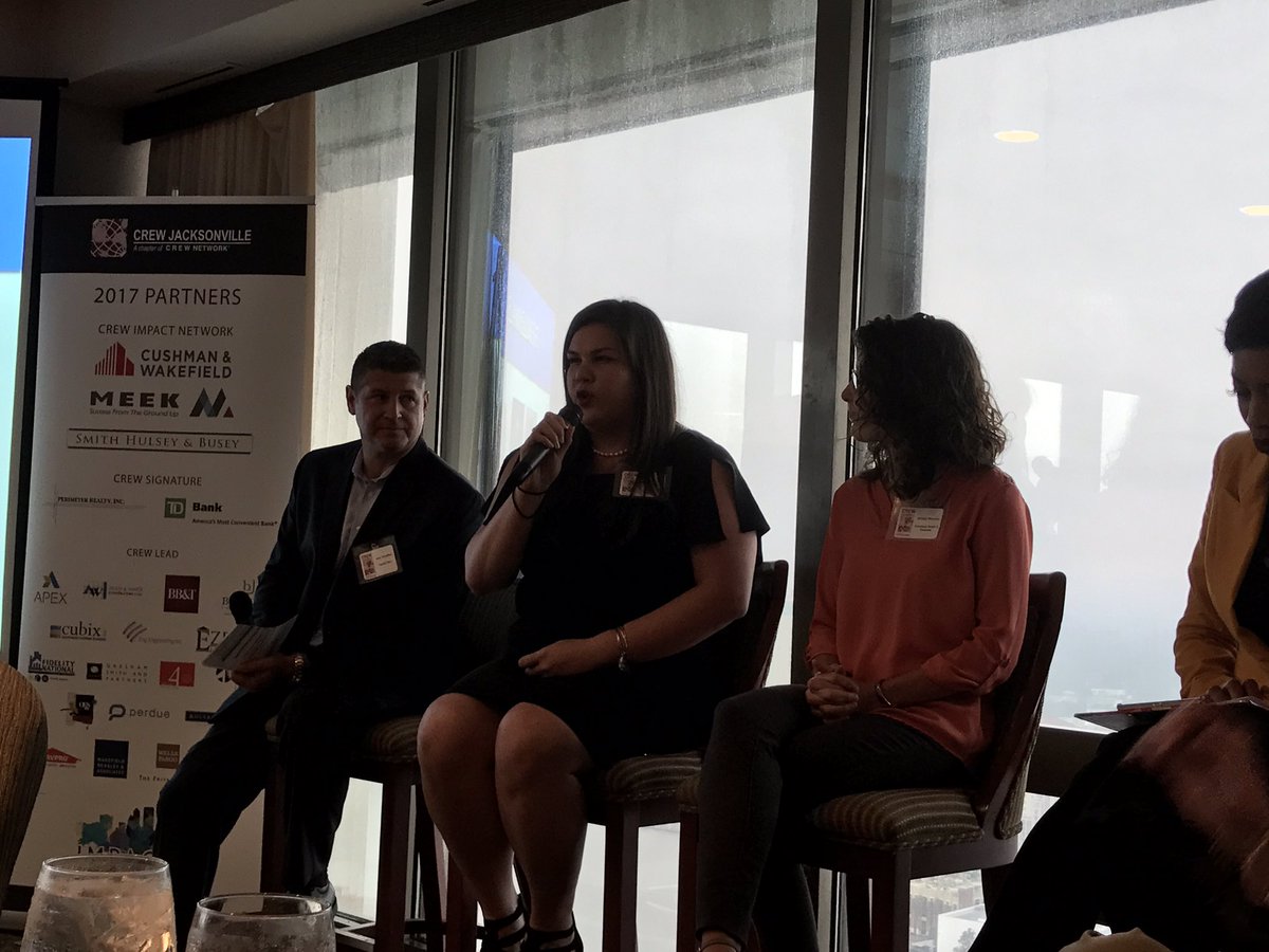 TraciJenks's tweet photo. @KKrilanovichCRE did a great job dispelling the Millenial myths! @crewjax #mills@work @cushwakejax https://t.co/n9mYX245kP