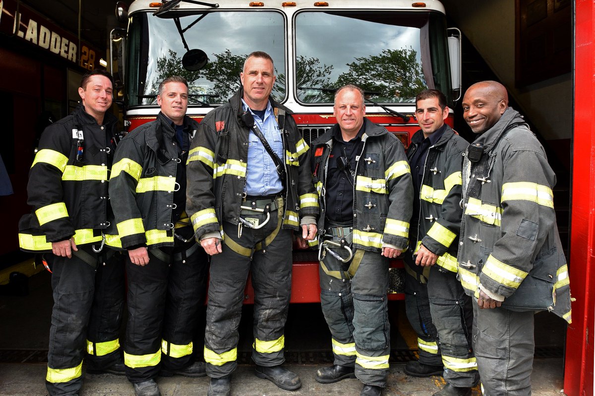 FDNY's tweet photo. #FDNY members from #Ladder28 to be awarded the World Trade Center Memorial Medal. Read more https://t.co/vuuYwKHi9y https://t.co/K8XxdcxWdL