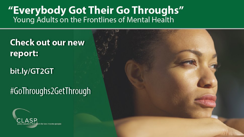 CLASP_DC's tweet photo. #Youngadults living in poverty face high exposure to structural disadvantages and trauma. #GoThroughs2GetThrough https://t.co/mAEjiJyIdr https://t.co/iqKya3ElQL