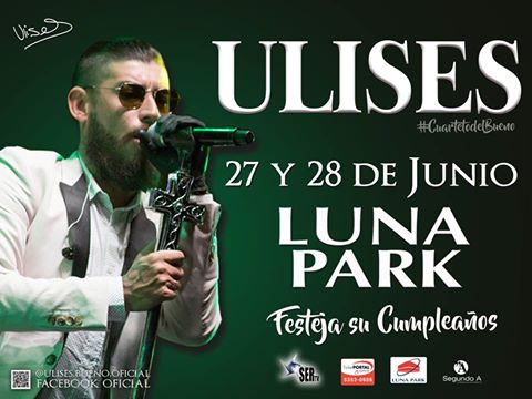 UlisesBuenoSOY's tweet photo. #UlisesenelLunaPark #FestejaSuCumpleaños
#27Junio #LocalidadesEnVenta (últimas!)
#28Junio #LocalidadesAgotadas https://t.co/RRo8rALMn0