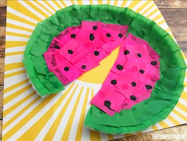 Family Craft Night begins in 30 minutes. We hope your family will join us for this fun craft as we celebrate the great taste of summer!