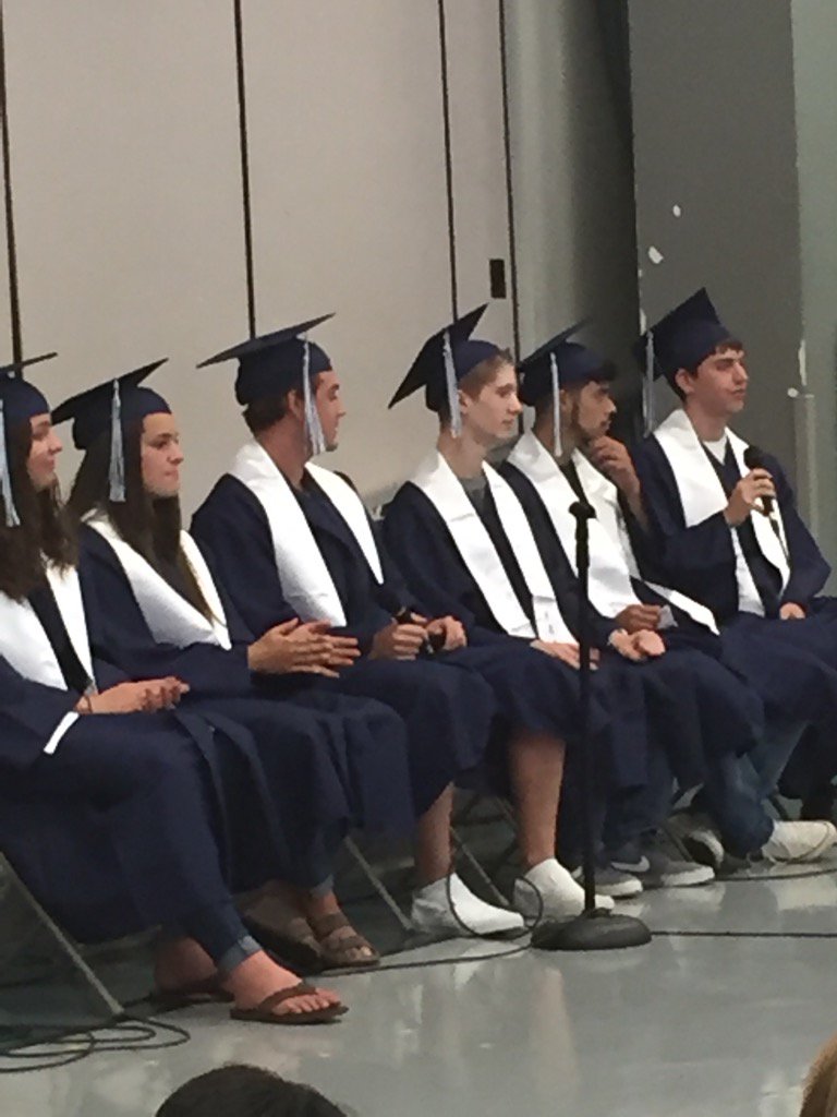 GHHS grads visit Artondale!  So inspiring for our students!