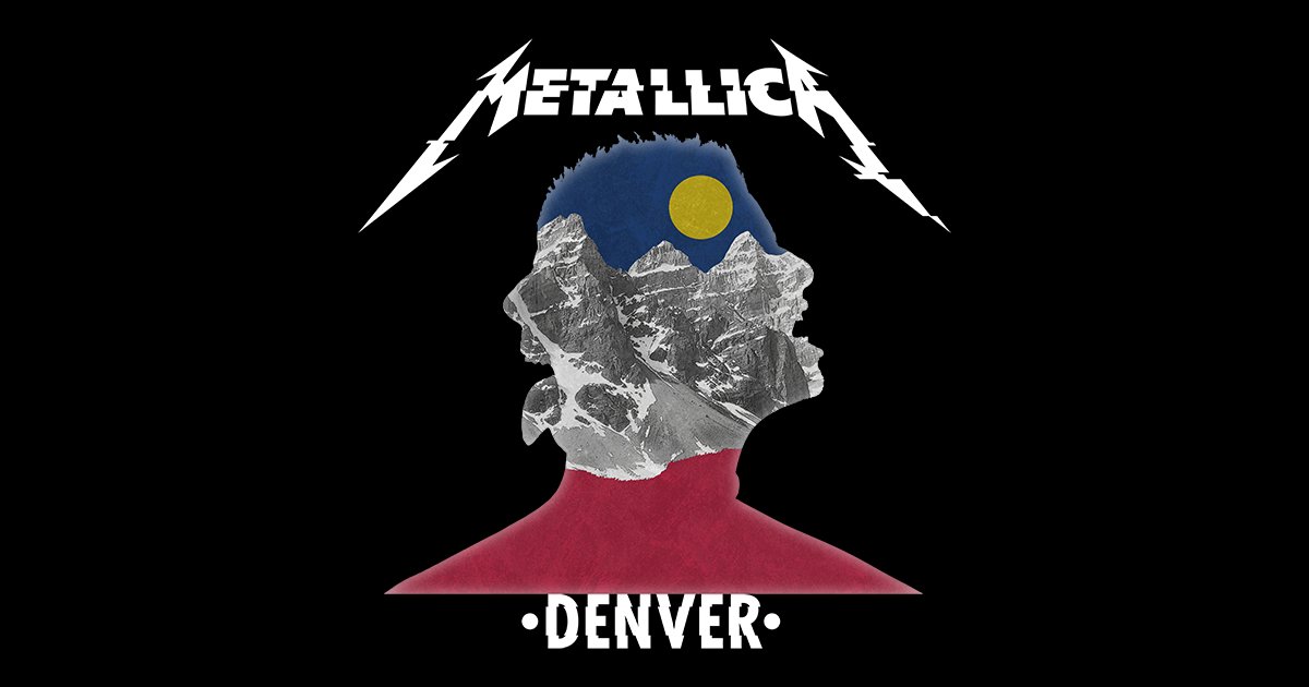 Metallica on Twitter "Denver! Joining us tomorrow at Mile High? Visit
