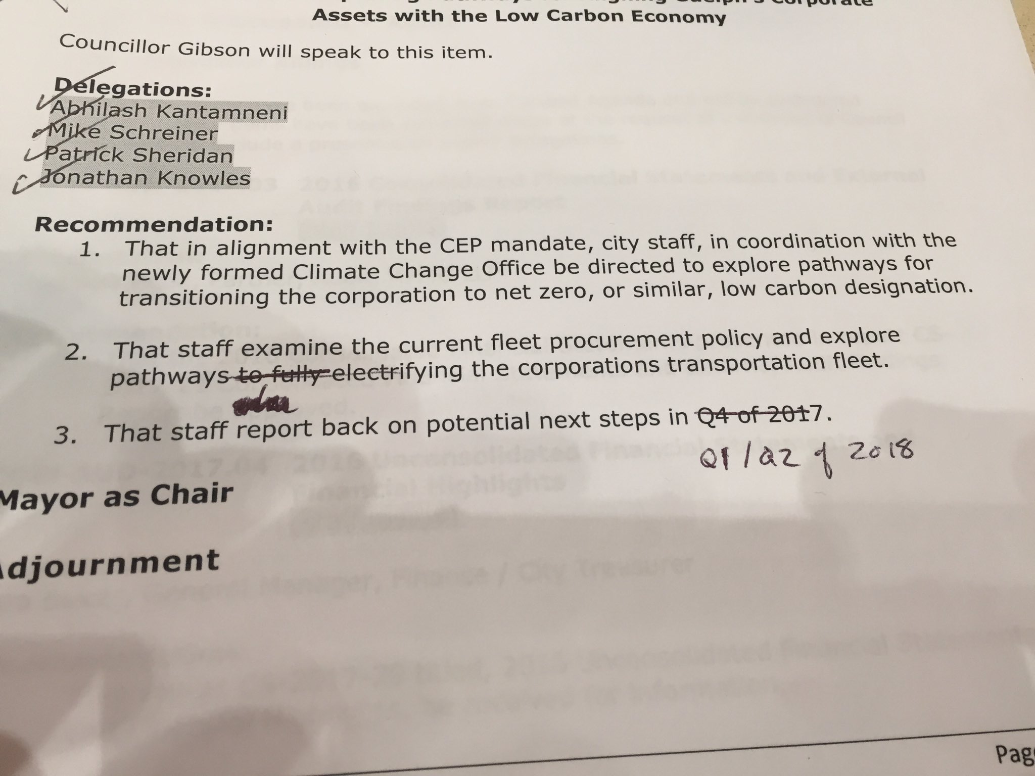 Amended motion. Takes out "to fully" in #2, and changes reporting date to Q1 & Q2 in 2018. https://t.co/F5WSS6wkRY