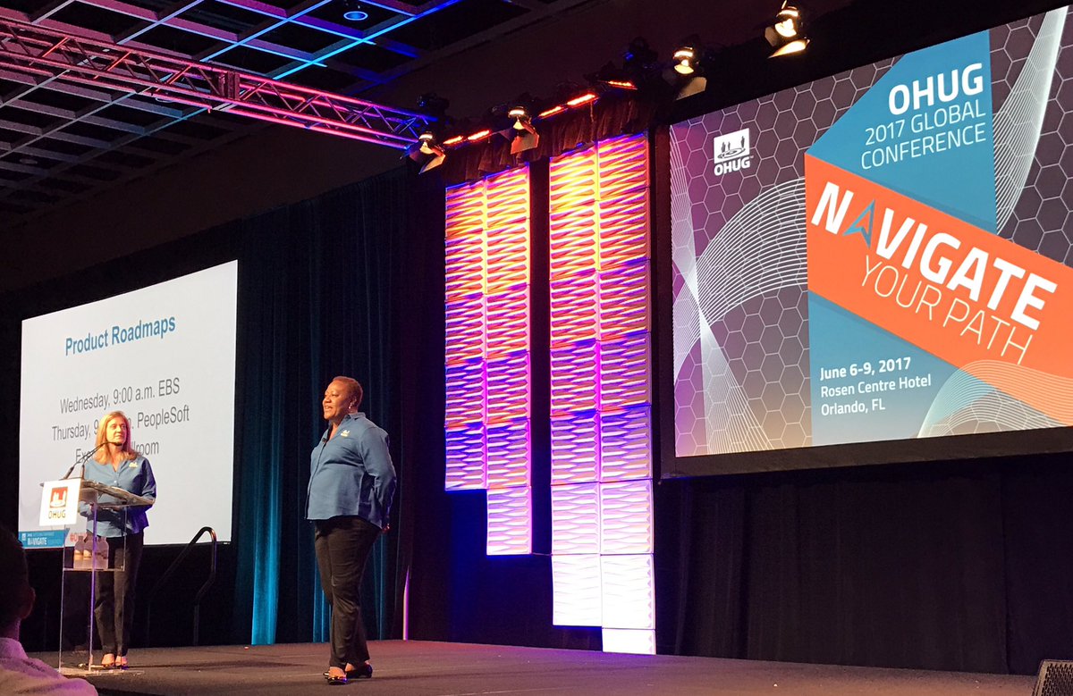 #OHUG2017 kicks off with Presidents of the Board. EBS Roadmap up tomorrow at 9am <a href="/ApplaudSolution/">ApplaudSolution</a>