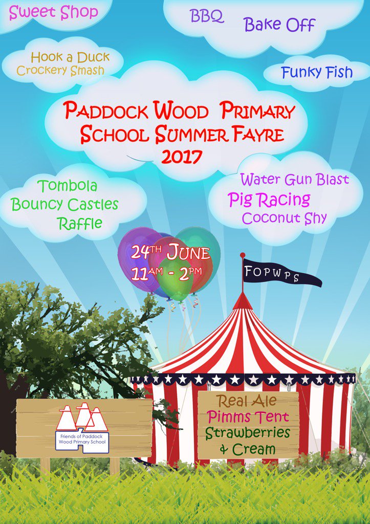 FOPWPS's tweet photo. We love our new Summer Fayre posters 😃 https://t.co/q70iEmsdJq