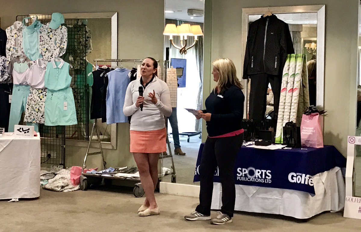 _19thHole's tweet photo. 'I got into golf partly so I could beat my brother' Q&amp;A with @LETgolf star @hollyreddick87 at today's  #thisgirlgolfs event @goodwood_golf https://t.co/66v7iRBt3P