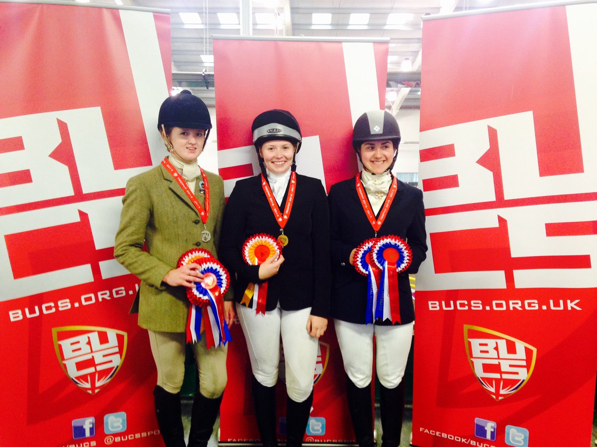 BUCSsport's tweet image. #BUCSequestrian: Congrats to our Trophy Individual winners, here the Overall Top 3:

🥇Hannah Gamble 
🥈Sophie McCullagh
🥉Alise Dale
