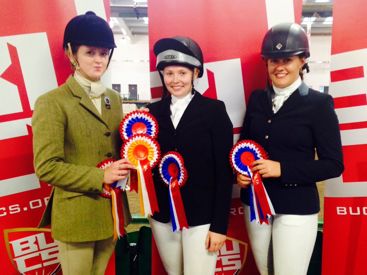 BUCSsport's tweet image. #BUCSequestrian: Congrats to our Trophy Individual winners, here the Overall Top 3:

🥇Hannah Gamble 
🥈Sophie McCullagh
🥉Alise Dale