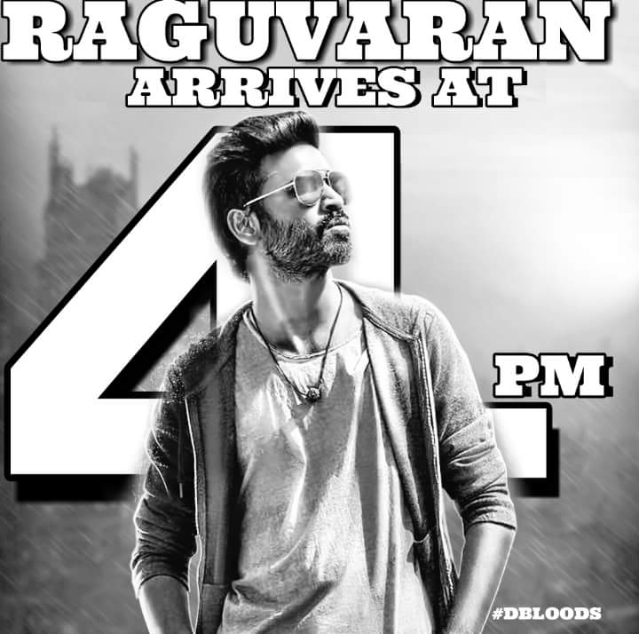 DFC_SARAVANA's tweet photo. #RaghuvaranIsOnTheWay 
#VIP2 #Dhanush #At4Pm https://t.co/aVXq4oar5w