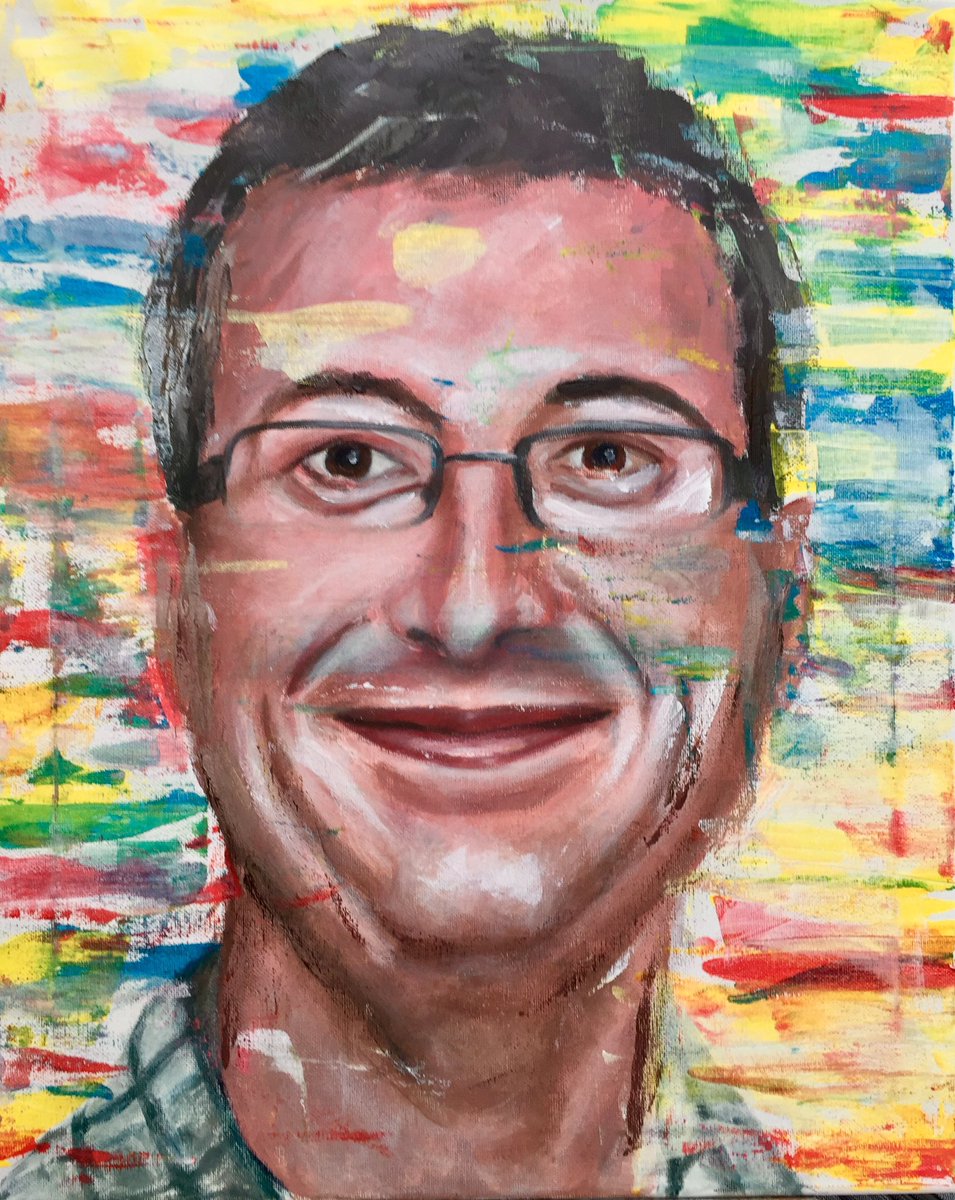 bobbyfetta's tweet image. #art #portrait #acrylic #painting