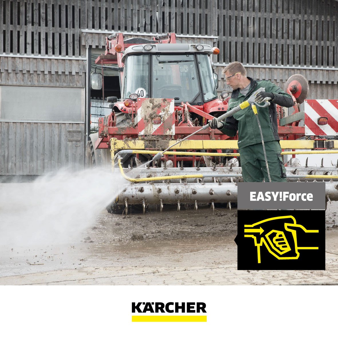 KarcherEcuador's tweet photo. Eliminar el lodo es sencillo y relajado con la nueva pistola #EasyForce de Kärcher https://t.co/a5n2VnXkr9