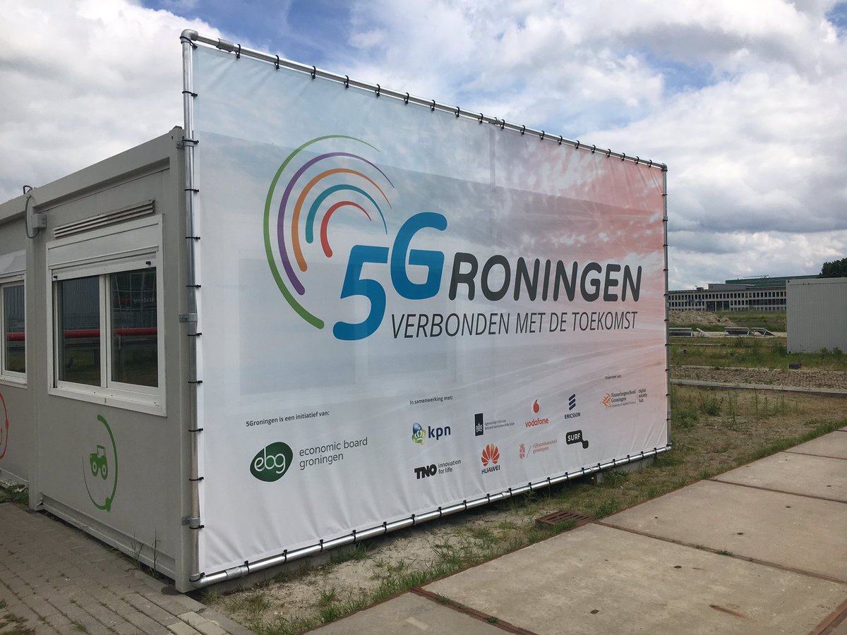 5Groningen's tweet photo. #tnc050 voor iedereen die het nog niet wist, ons 5G lab op de Zernike Campus staat klaar en gaat binnenkort open @Clogish https://t.co/SYZFN79qd7