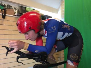_EjayHarris's tweet photo. Great TT fit today by the team @PCycles, feeling like a human bullet by the end just need the legs to back it! @StoreyRT @boardmanbikes https://t.co/ZZ4WIsIKWb