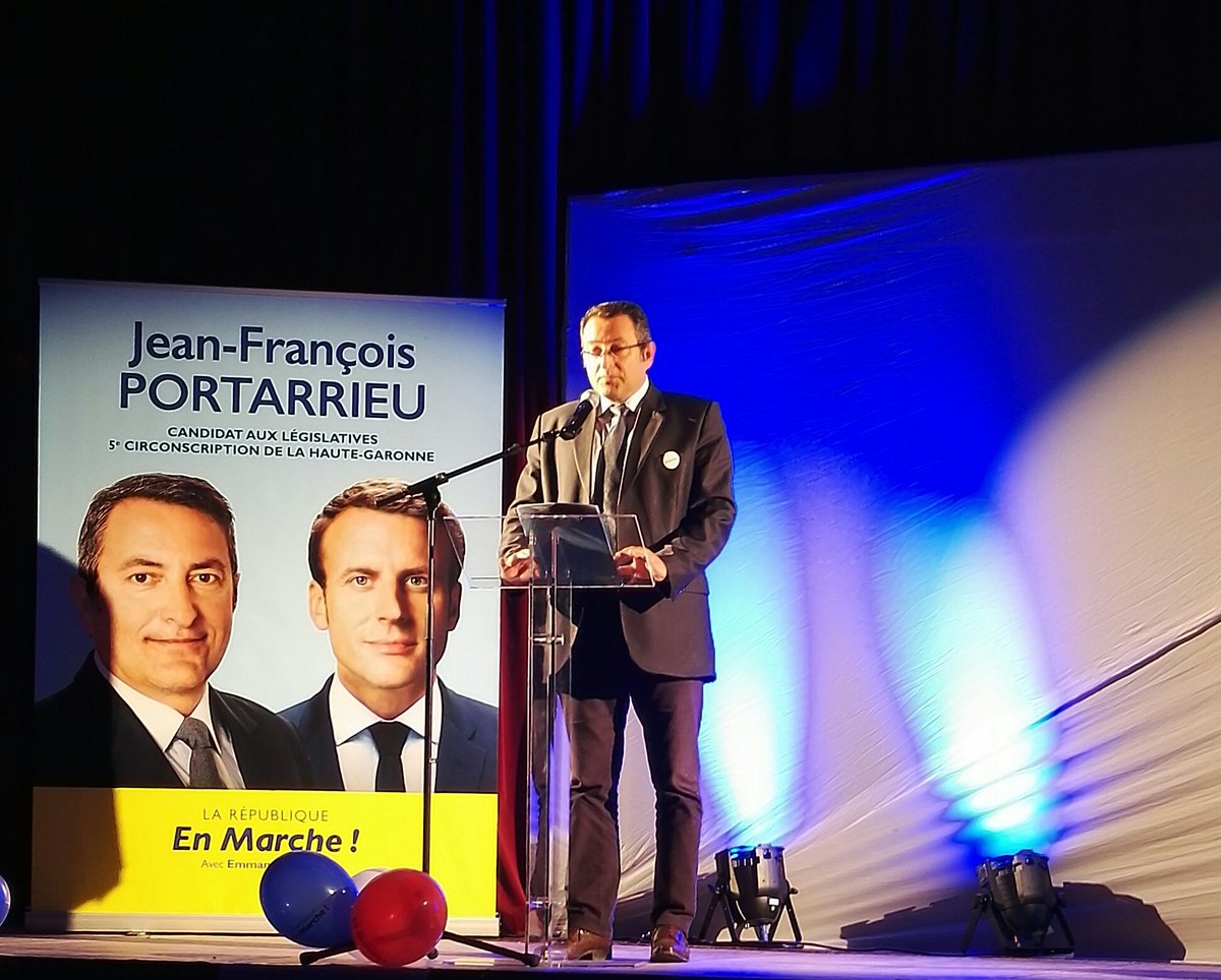 #EnMarche pour un grand chelem en Haute Garonne pour une majorité présidentielle avec @jfportarrieu #circo3105 #legislatives2017 #LREM