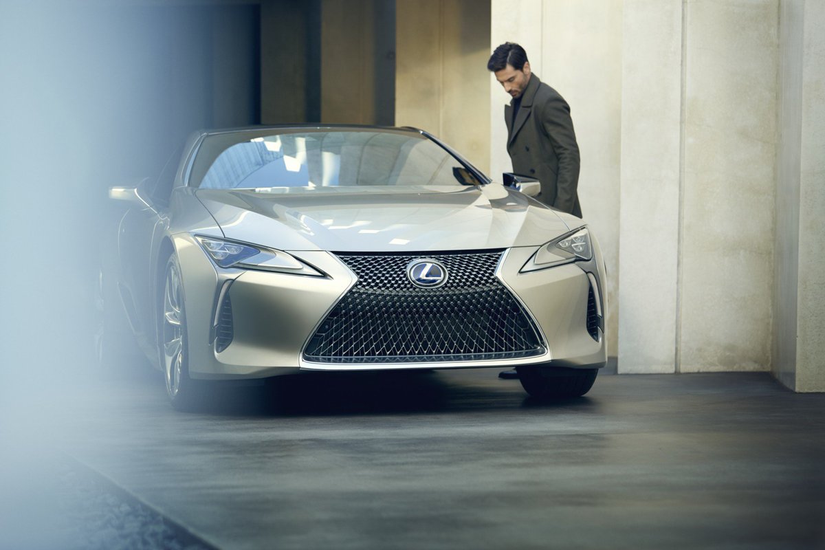 Staring is encouraged. #LexusLC lexus.com/models/LC