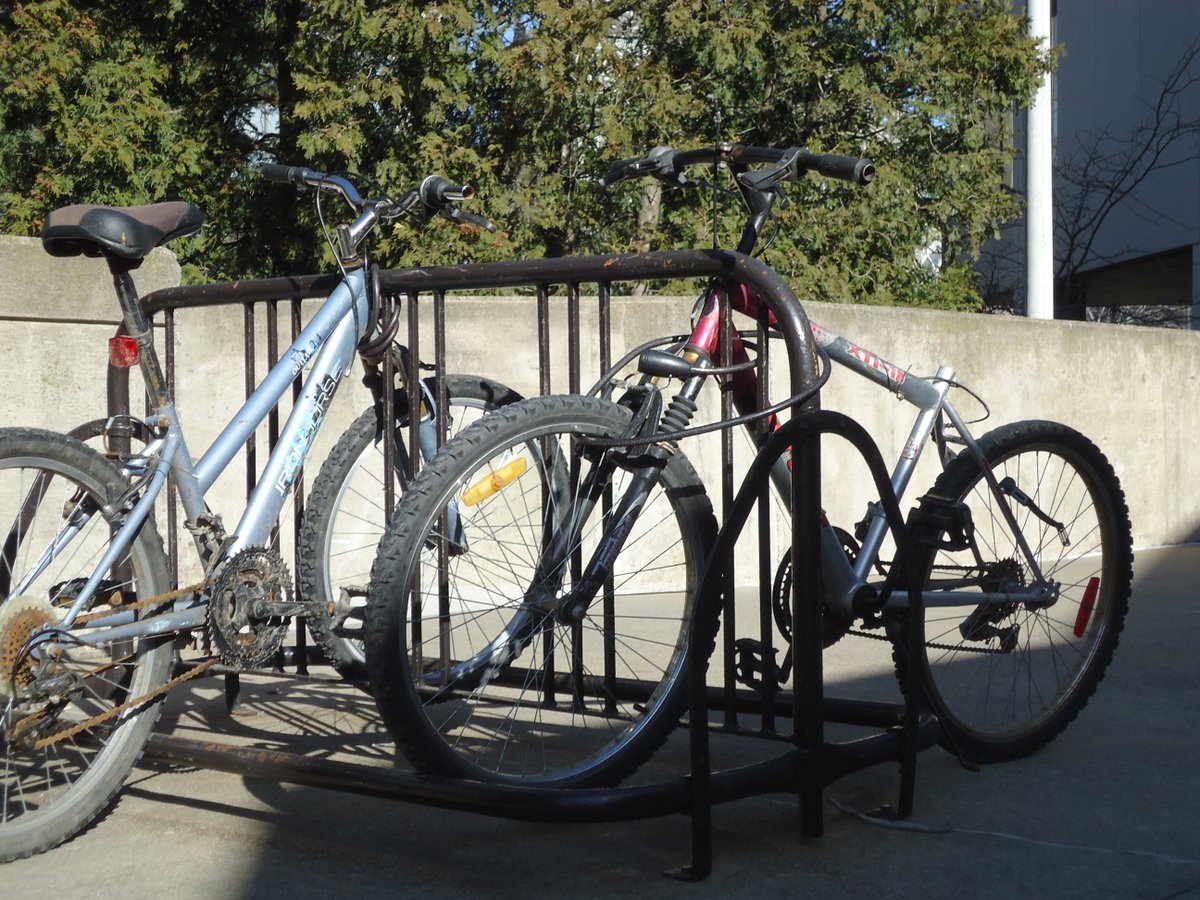 dt_stcatharines's tweet photo. It's Bike to Work Week! Lots of spots to park your bike in #downtownSTC #BikeSTC https://t.co/Pq215cIScZ https://t.co/TZIyF5nuPW