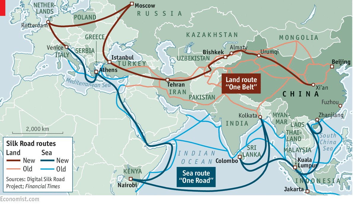 AssaadRazzouk's tweet image. China's 'One Belt, One Road' $1tr Offensive Poised to Bankroll #CleanEnergy Projects Across Asia, Africa and Europe
buff.ly/2rviTju