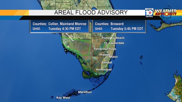 Local 10 WEATHER ALERT - Areal Flood Advisory issued for the highlighted areas. More info bit.ly/krCDQ?utm_medi… https://t.co/Qu8Z8u7eq8