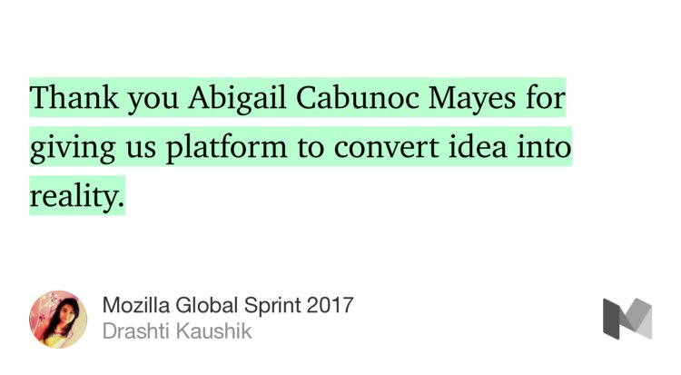 abbycabs's tweet photo. It’s been an honour watching projects grow from idea to community— thank YOU @drashtipandya1 https://t.co/qHykIxXZIY https://t.co/2xeUDTEHQn