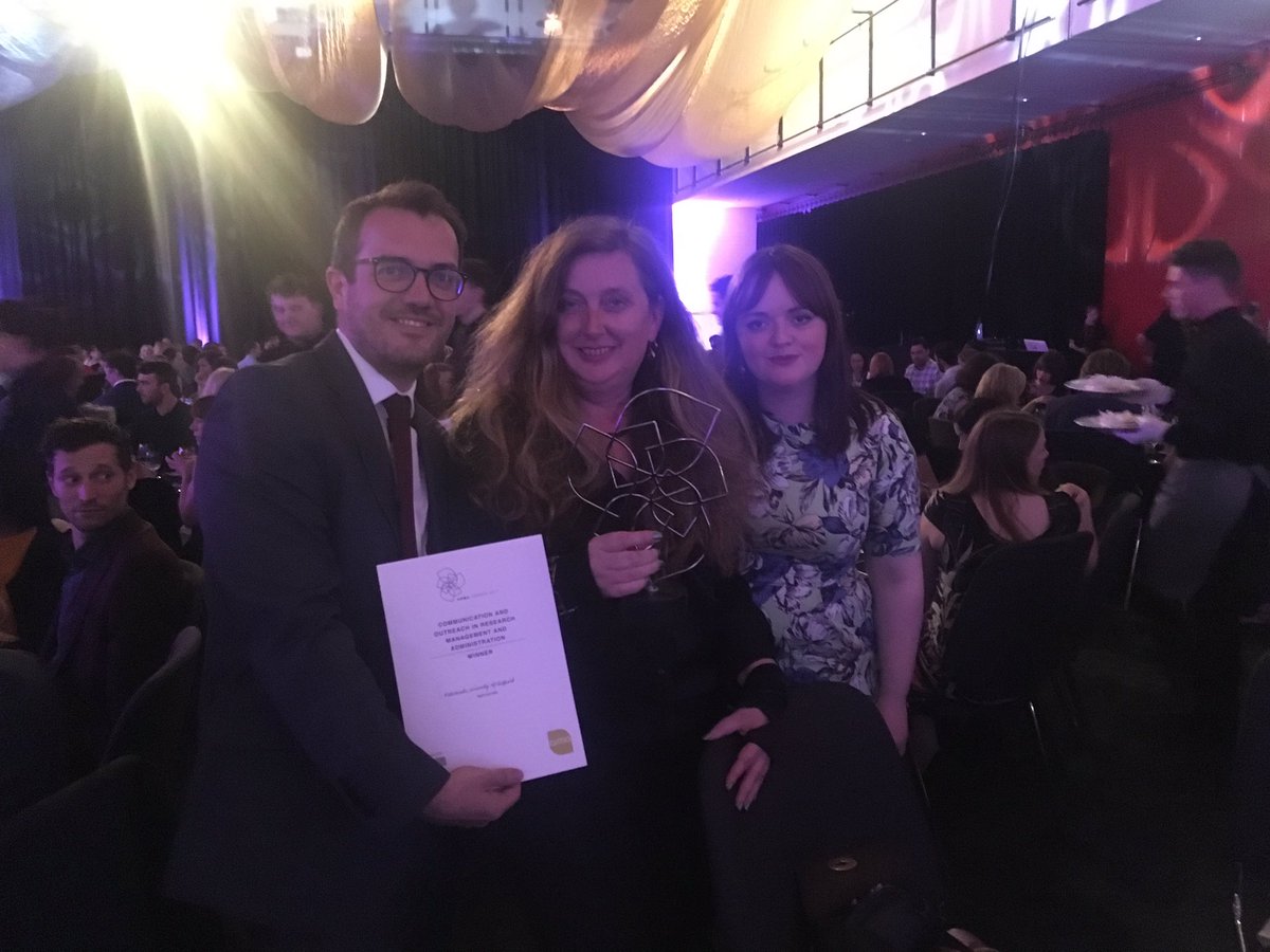 professorvaness's tweet photo. We won!!! ARMA awards for Futurecade @FestivalMind @sheffielduni @dunkie_c @nateadams @sunniunni @SarahJubbWant @otsfestival https://t.co/9sllFwfyhs