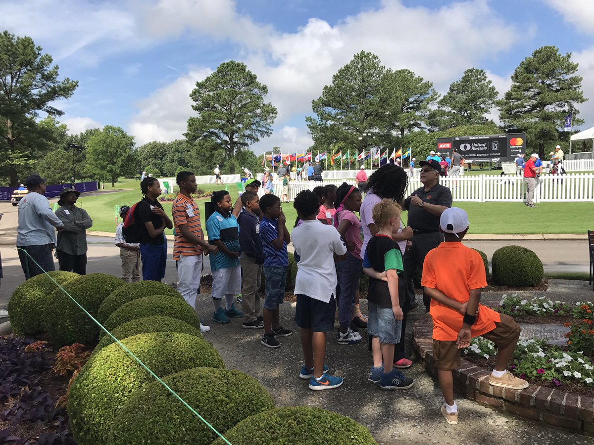 MAM_Golf's tweet photo. Our kids had a blast at TPC Southwind for the Fedex St. Jude Classic https://t.co/Al2SET8Vk2