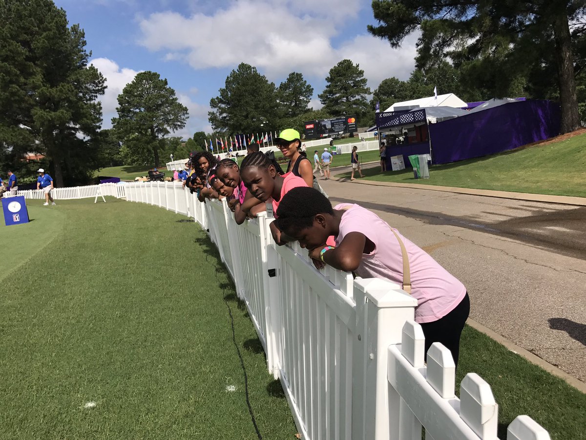 MAM_Golf's tweet photo. Our kids had a blast at TPC Southwind for the Fedex St. Jude Classic https://t.co/Al2SET8Vk2