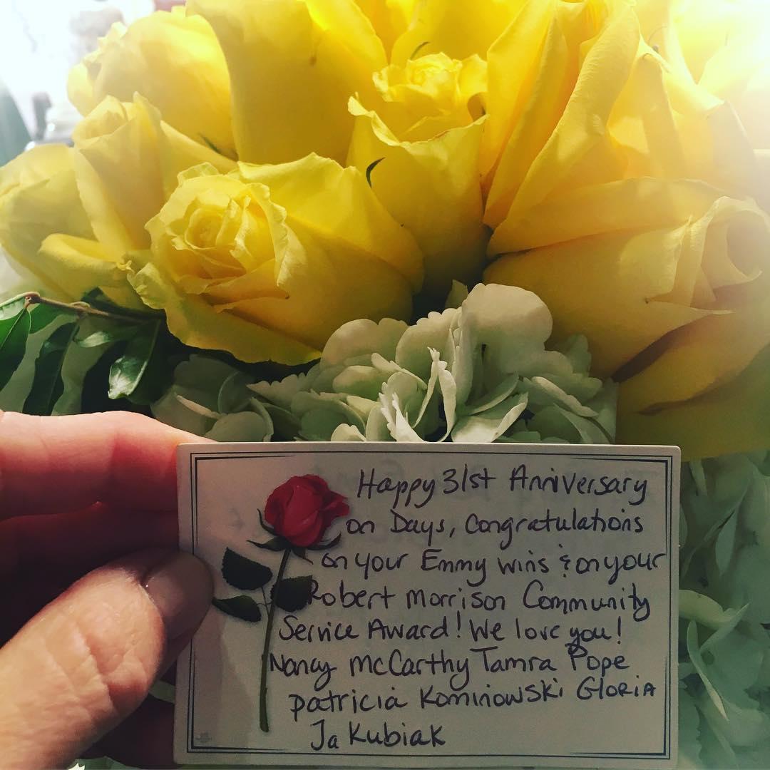 DaysPeacock's tweet photo. Happy 31st Anniversary on #DAYS, Mary Beth! ❤️

📷 @marybeth_evans1 https://t.co/2djDiH2MWZ