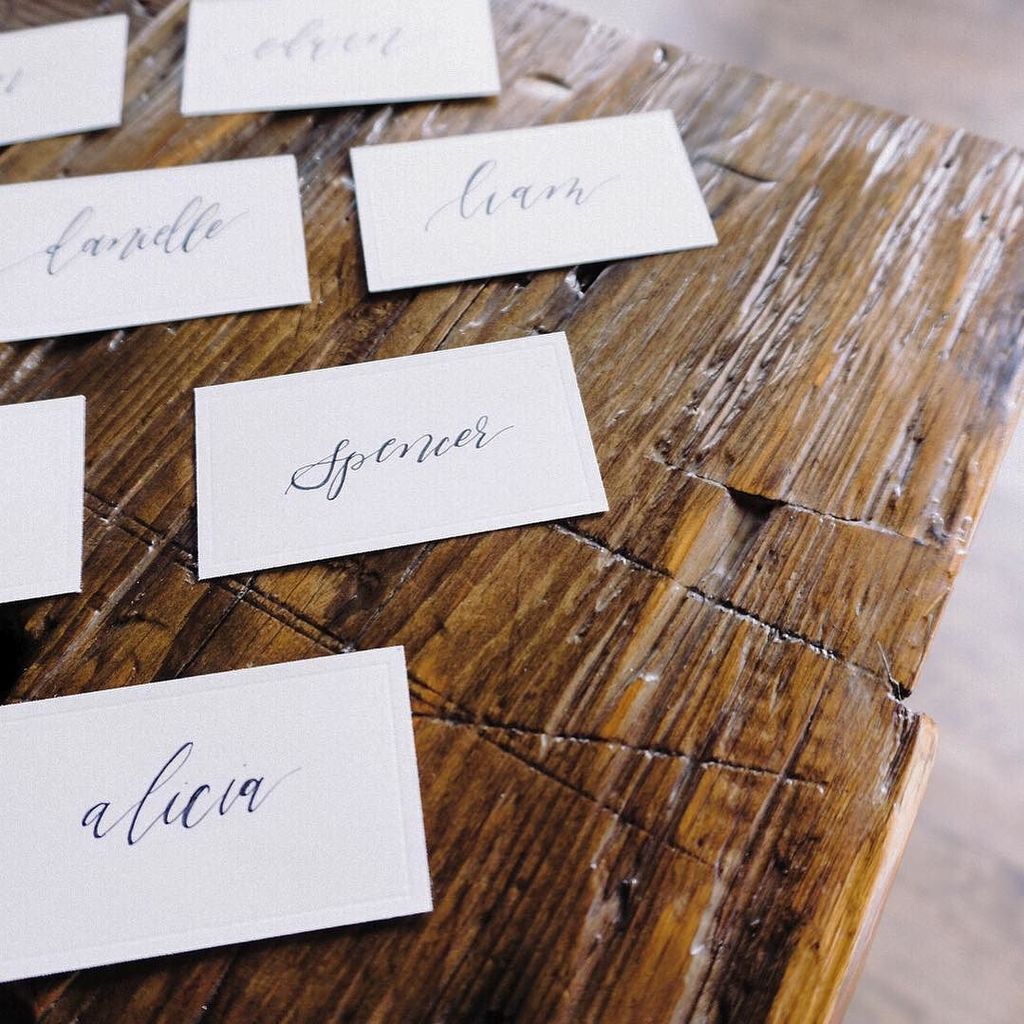 Up on the blog today, we're featuring our favourite place cards and seating chart ideas for 2017 - follow the link… ift.tt/2qYBMws