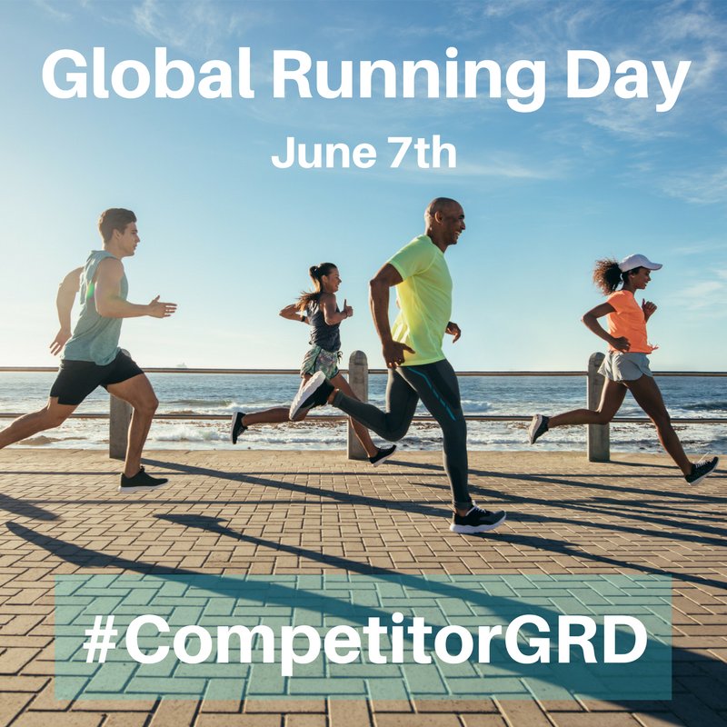 Outside_Run's tweet photo. Happy #GlobalRunningDay! Follow our celebrations in our Instagram story and join in by using #CompetitorGRD to be featured on our website! https://t.co/A5nasjC4hb
