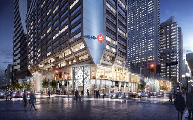 Urban_Toronto's tweet photo. $100 million Manulife Centre #revitalization kicks off on Bloor. https://t.co/ObEDLU4DBF #Toronto #Retail #Eataly #Development #Construction https://t.co/KgbWgKN0Ug