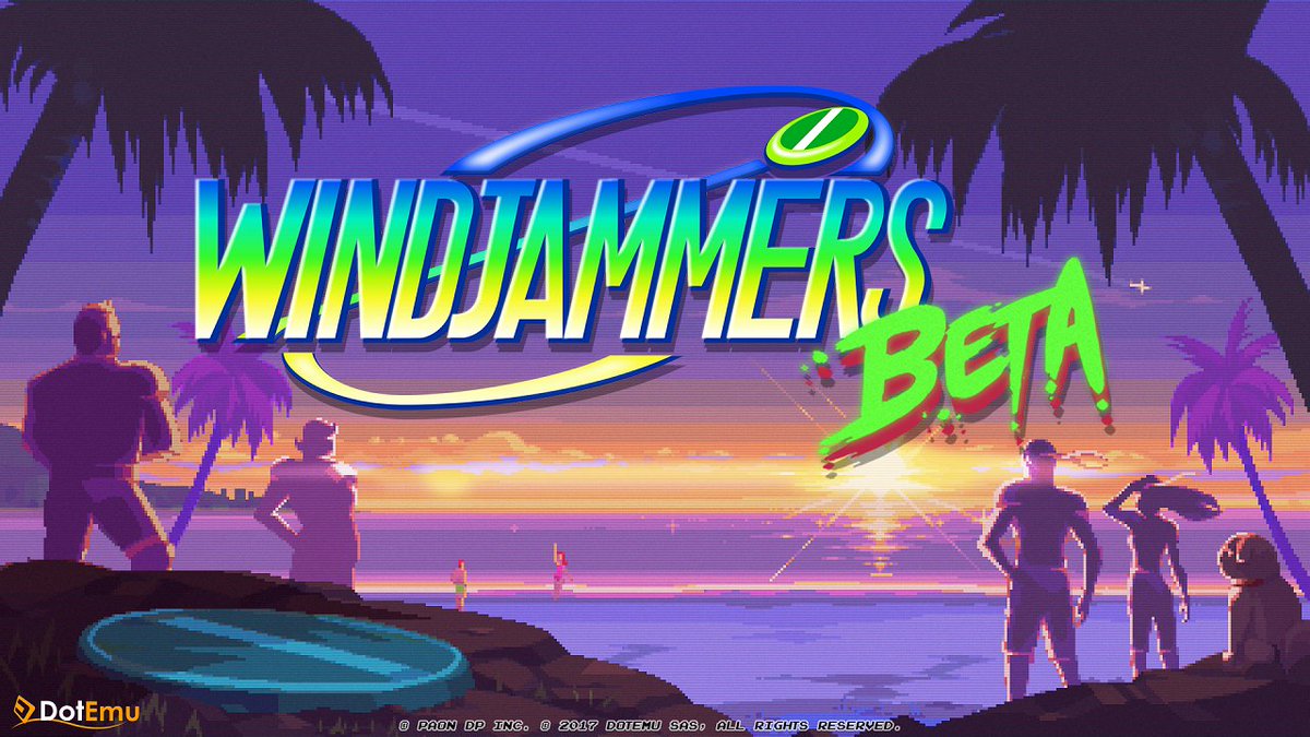 Do you feel it? Yup, it's the #Windjammers BETA coming in 2 days! We'll be sending out the BETA keys tomorrow, so keep an eye on your inbox!
