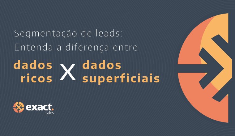 exactsales's tweet photo. Para fazer a #SegmentaçãoDeLeads em #VendasComplexas é preciso #DadosRicos. Saiba mais: https://t.co/Jm2AWGvF5H https://t.co/egyebxdps7