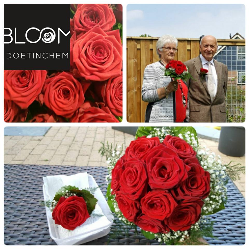 Ook voor bijzondere gelegenheden kunt u bij ons terecht. #bruiloft #rozen