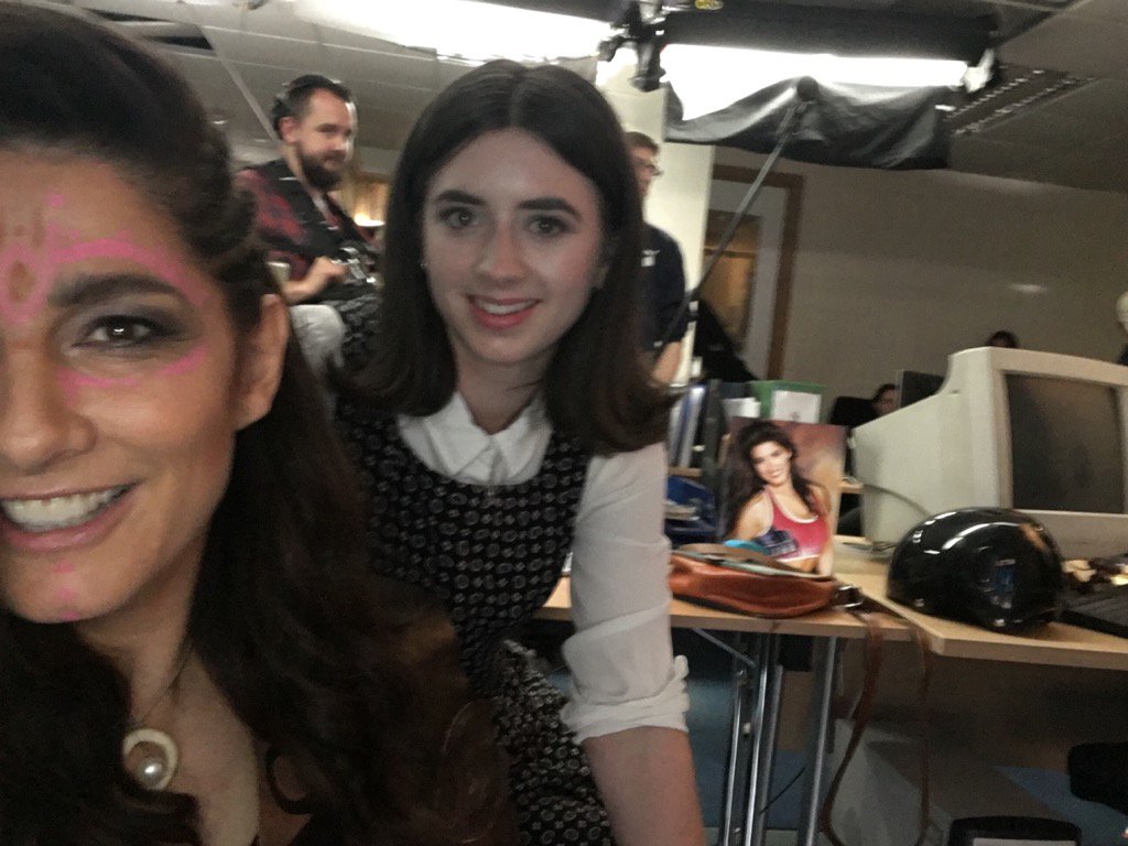 @Lucy_hj92 <a href="/EnvelopeFilms/">Envelope Films</a> <a href="/EricBarbarian/">Eric Barbarian</a> Great working with you &amp; all today 🌠#Filmmaking #Fantasy #Believe  #Warrior