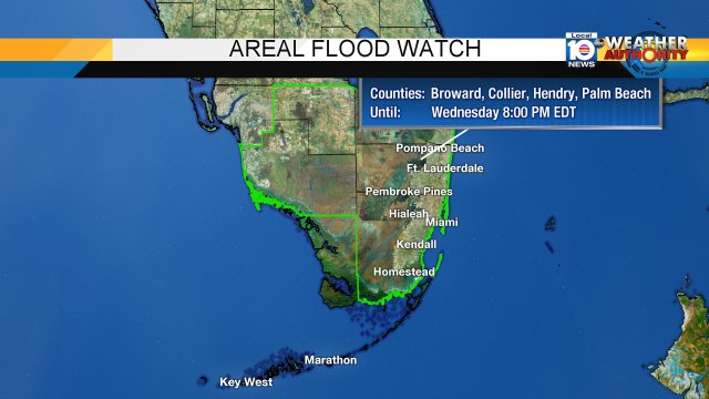 Local 10 WEATHER ALERT - Areal Flood Watch issued for the highlighted areas. More info bit.ly/krCDQ?utm_medi… https://t.co/g4yvnwR7eL