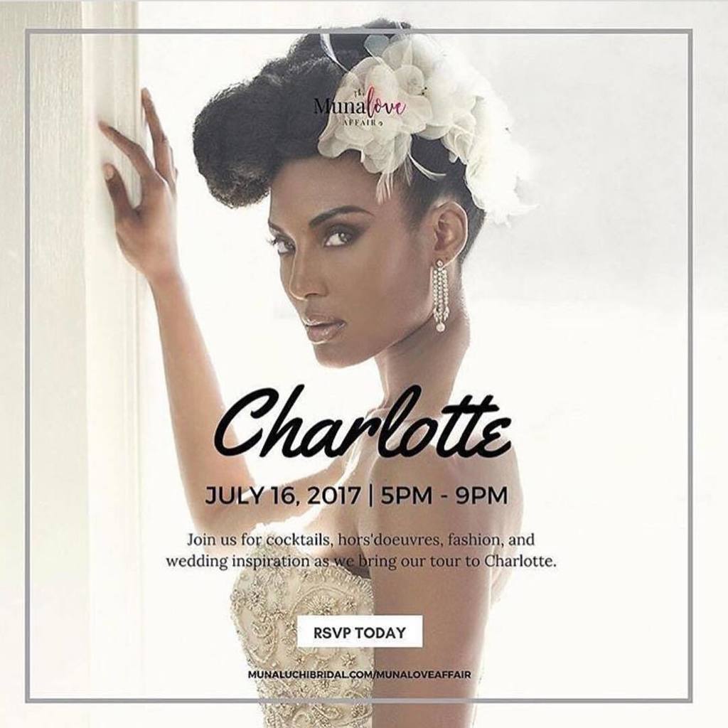 munaluchiBride's tweet image. CHARLOTTE brides, grooms and wedding vendors, we are near capacity for #munaloveaffair Charlotte! Join us for cock… bit.ly/2qUrYiM