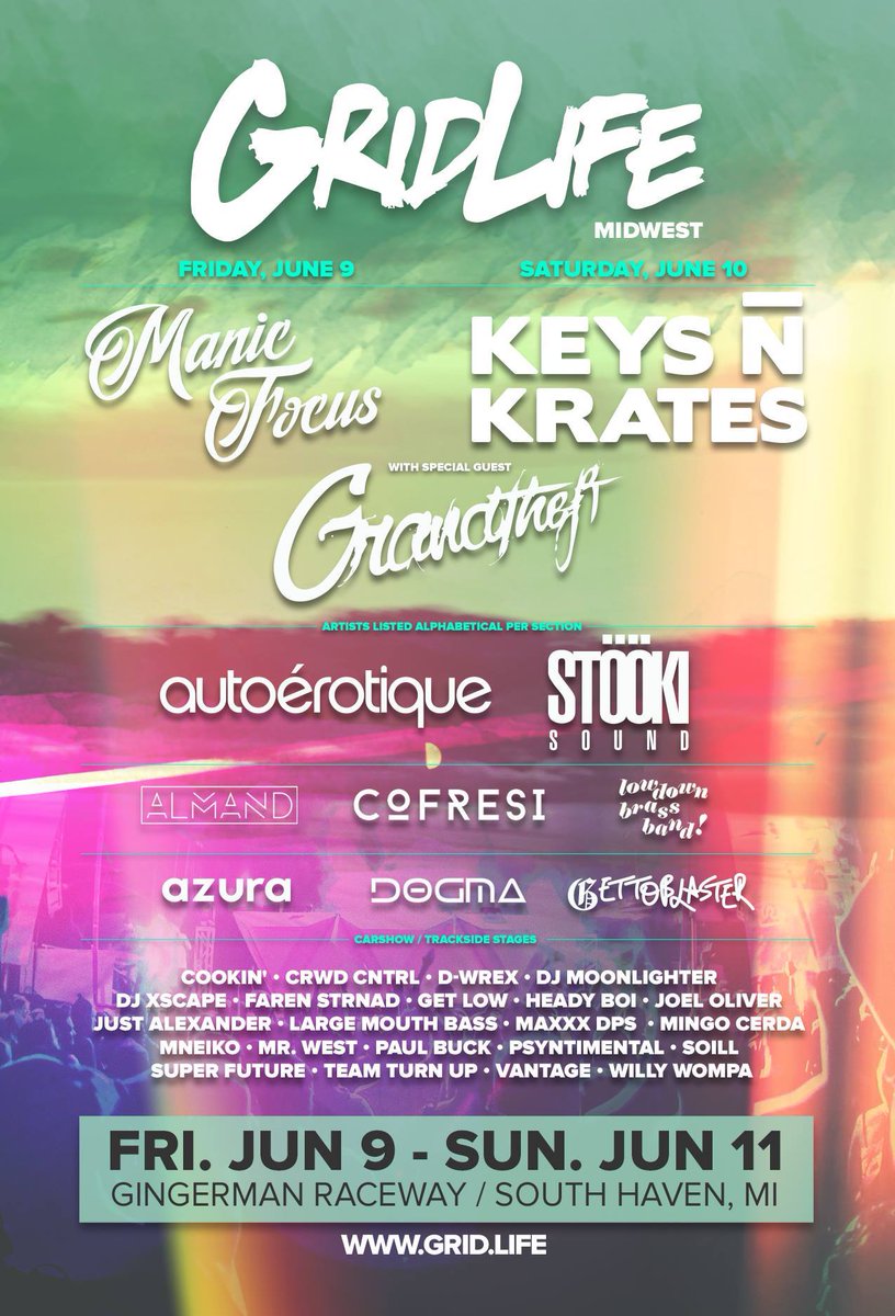 DOGMAmusique's tweet image. 4 days until we go #backtothegrid at @GRIDLIFEFest! Catch @DOGMAmusique saturday with @keysnkrates  @grandtheft and more! #DOGMA #gridlife