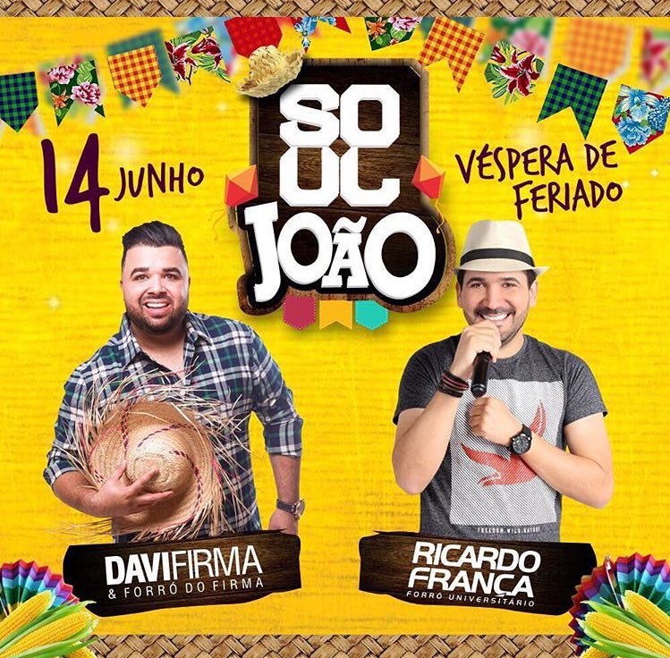DaviFirma's tweet photo. Alô, Garanhuns! Prepara que eu tô chegando..! 🎤🎶💥 Dia 14.junho tem @DaviFirma no #SoulJoão no @soulmusicbar VAMOS ou BORA? 🤔 https://t.co/g3ihwkzblC