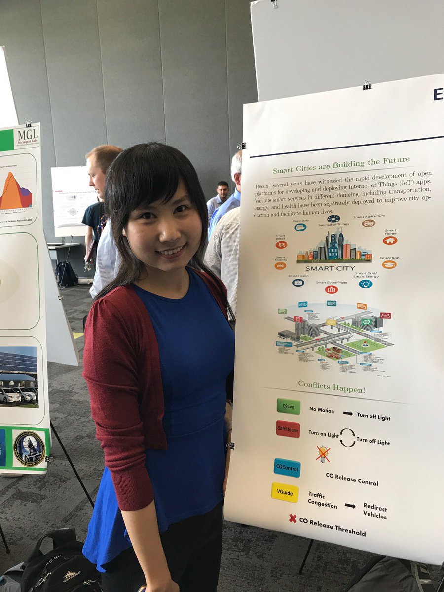 ncsulibresearch's tweet photo. Great project posters from Xinyi Li/CSC, Bryon Spells @WolfpackSolar, Thomas Chase @ITRE_NCSU #TriangleSmartCities! https://t.co/U0f7Lpmuru