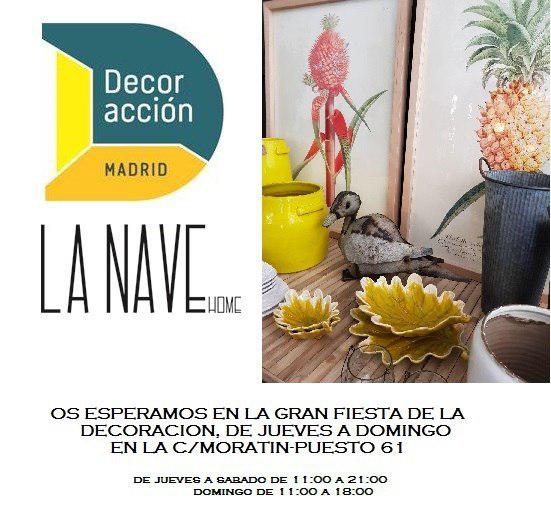 LaNaveHome's tweet photo. En #El_Escaparate y #Decor_Acción tenemos una última cita en los  #Madrid_Popup hasta septiembre en C/Moratin-Puesto 61 y C/de Velázquez 12. https://t.co/nvYWym5QH8