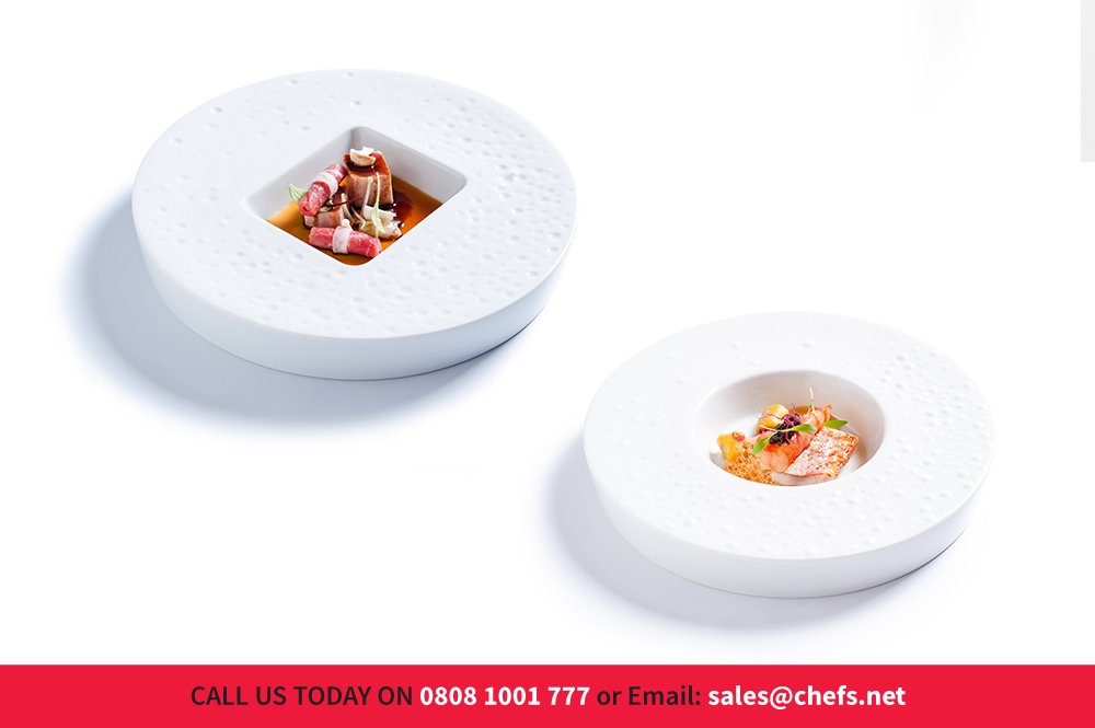 'Mineral' by Sylvie Coquet for #VistaAlegre enables very stylish scenarios that add value to chefs’ recipes. Buy yours from CCS today!