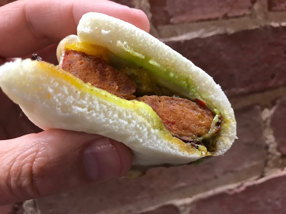 Ready to try our newest special with local hot link, beer braised peppers and onions, provolone and watercress aioli? It'll have you like 😍!