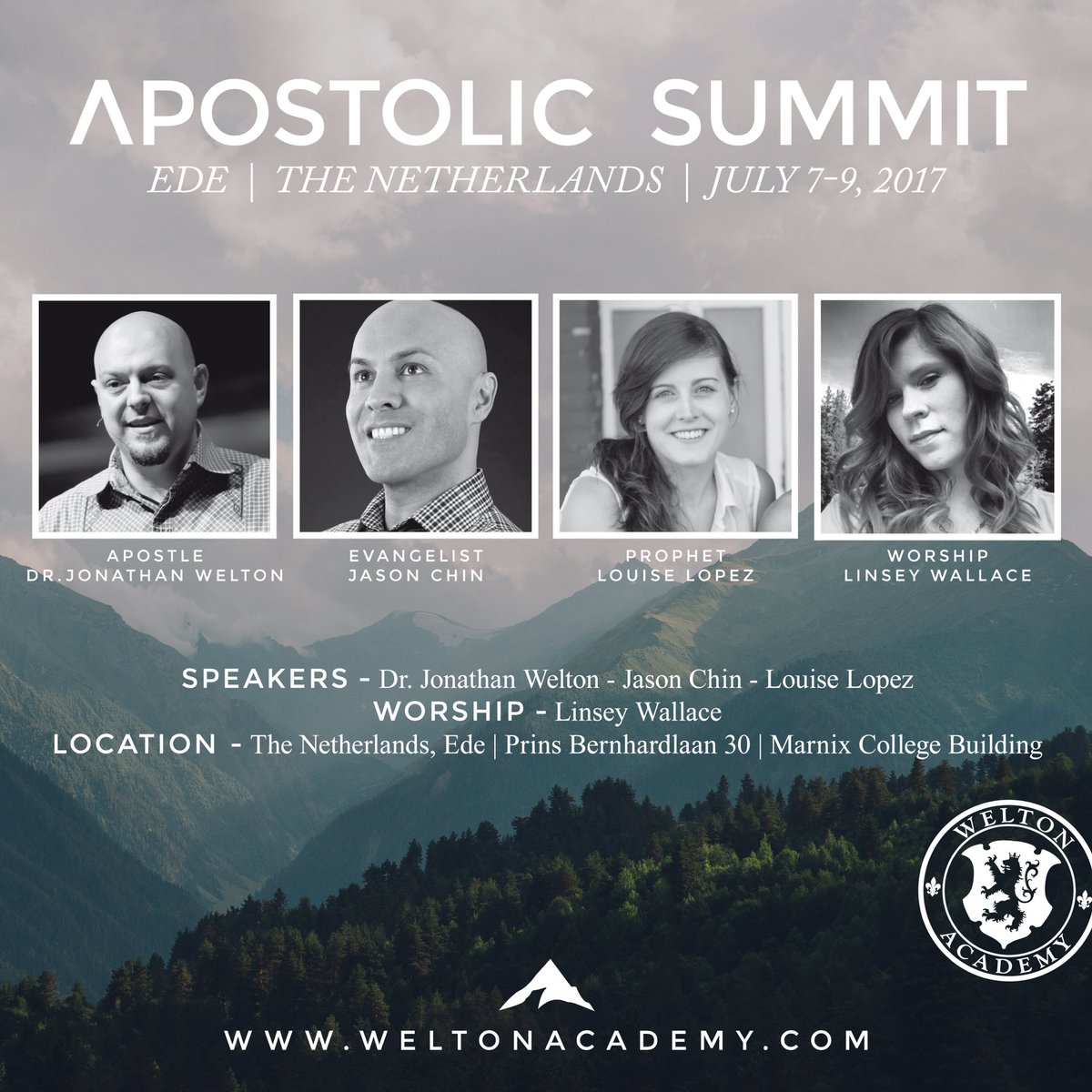 JonWelton's tweet photo. Europe... have you signed up yet?
If not hurry, it's just a few weeks left! #apostolicsummit #weltonacademy
https://t.co/hHxKBRyYZW https://t.co/Vquz0IOgok