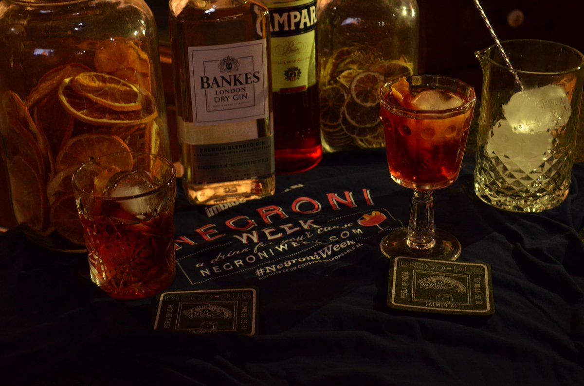 #NegroniWeek #DaroAlmeria